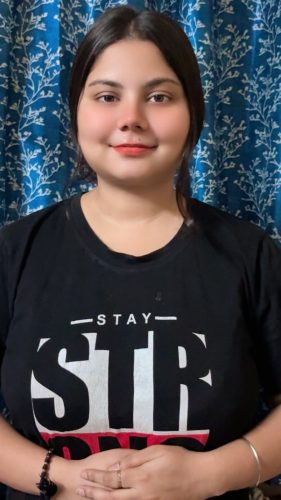 Kajal Kashyap placed at Logistics 24 Narula